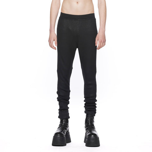 JULIUS 917PAM22-C Black / Knit Leggings